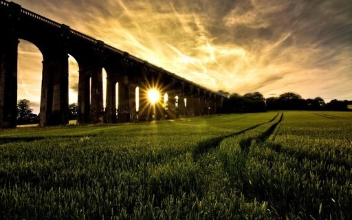 Tile Puzzle - Bridge Landscape截图3