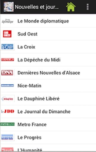 Nouvelles et journaux截图6