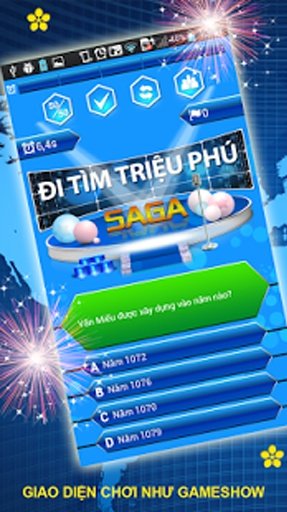 Ai l&agrave; triệu ph&uacute; - SAGA截图1