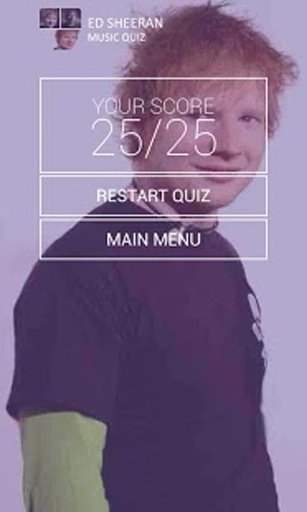 Ed Sheeran Music Quiz截图6