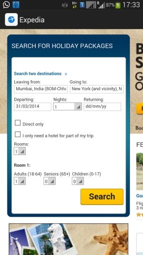 Expedia截图10