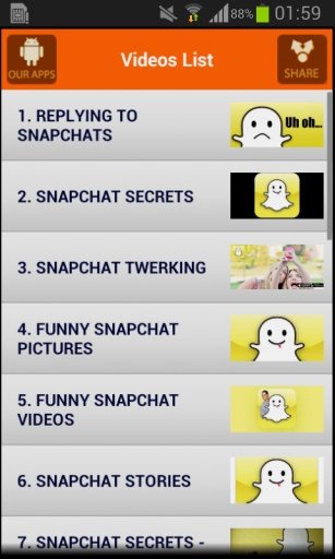 Guide For Snapchat截图1