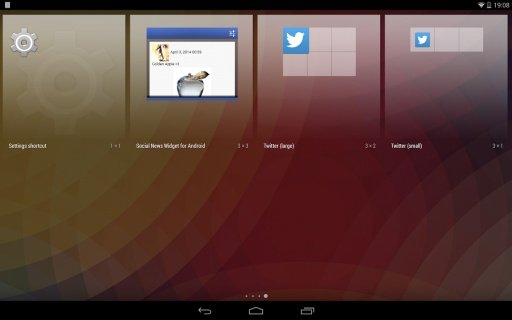 Social News Widget for Android截图2