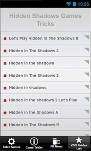 Hidden Shadows Games Tricks截图5