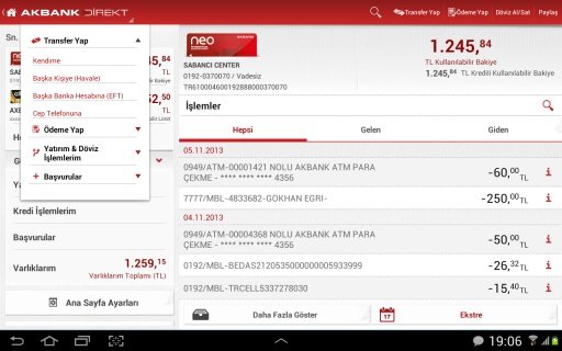 Akbank Direkt Tablet截图3