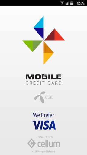 Mobile Credit Card截图2