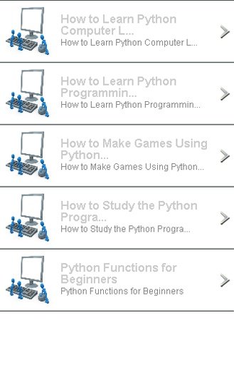 Python for Beginners截图3