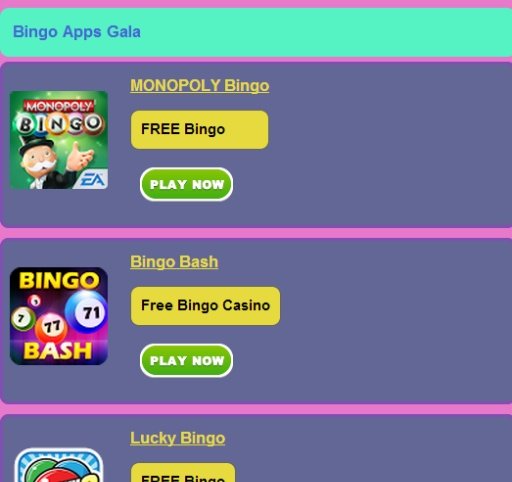 Play Bingo Fun截图2