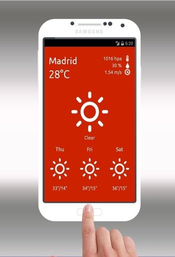 Weather Madrid Info截图1