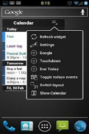 Agenda Widget Plus Gold截图2