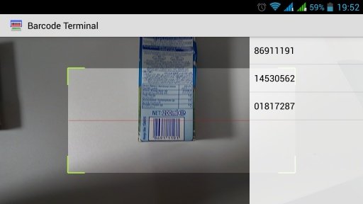 Barcode Terminal截图1