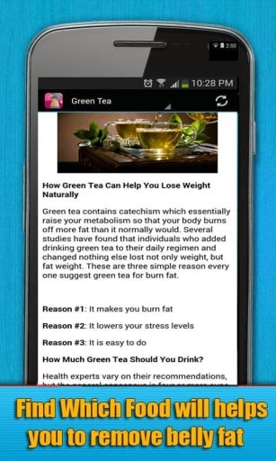 Belly Fat Removing Foods截图1