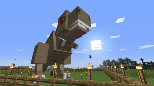 Dinosaur Mine Block Craft截图2