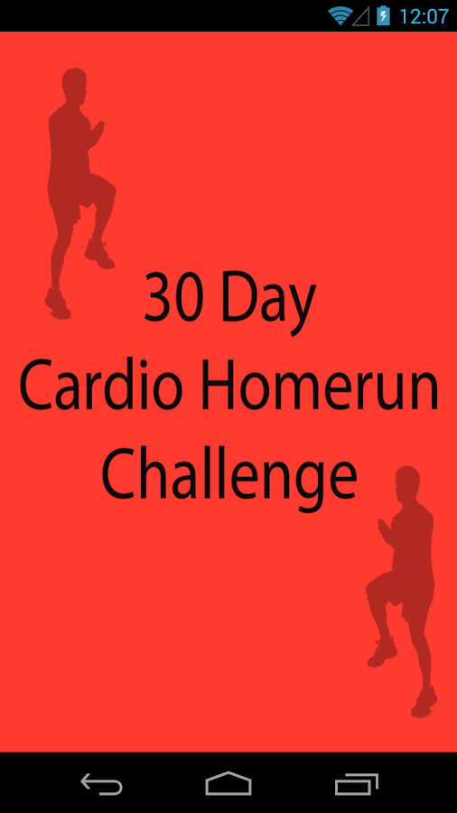 30 Day Cardio Homerun Chalenge截图1