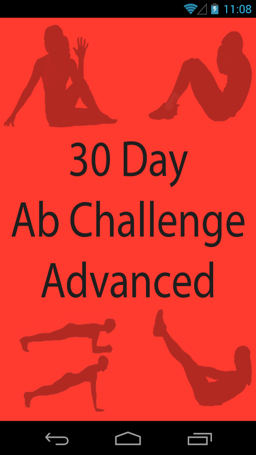 30 Day Abs Challenge Advanced截图4