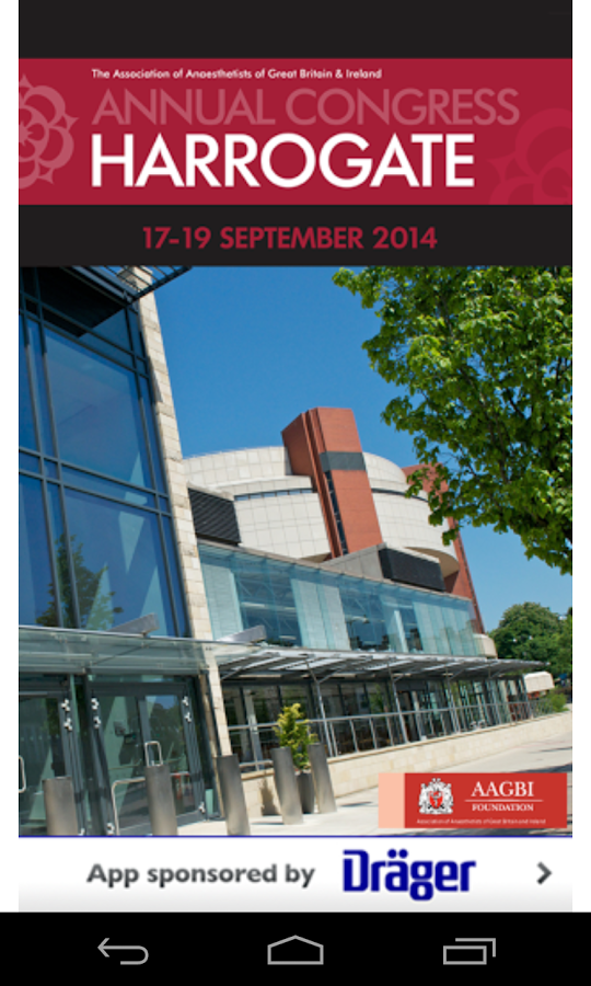 AAGBI Annual Congress 2014截图5