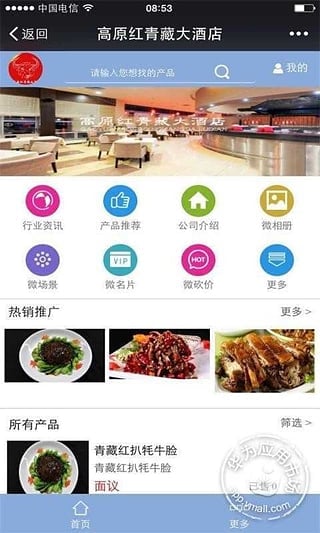 高原红青藏大酒店截图1