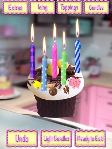 Birthday Cupcakes Maker FREE截图4