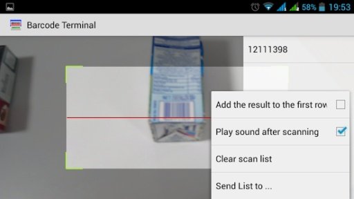 Barcode Terminal截图6