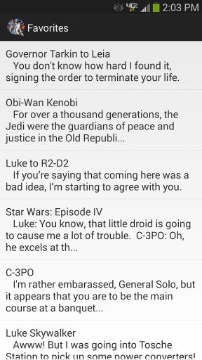 Star Wars Quotes 4 You!截图1