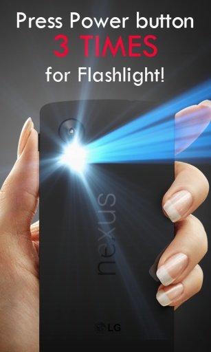 Power Button Flashlight截图4