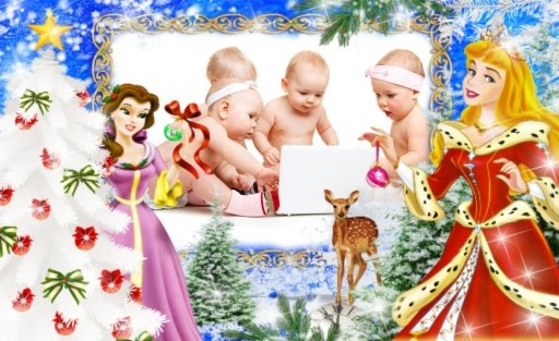 Christmas Frame Collage HD截图2