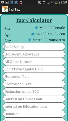 India Income Tax 2015截图1