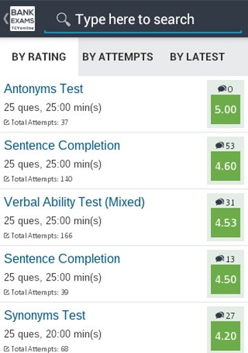 TCY Bank Exam Prep截图4