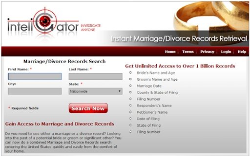 Marriage and Divorce Records截图2