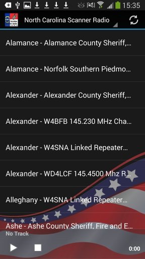 Scanner Radio North Carolina截图2