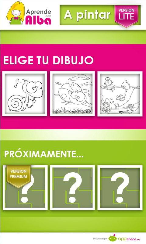 Juego Educativo: A Pintar Lite截图2