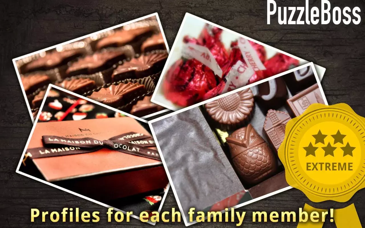 Chocolate Jigsaw Puzzles FREE截图4