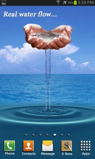 3D Water Live Wallpaper截图2