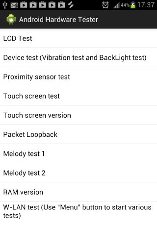 Android Hardware Tester截图2