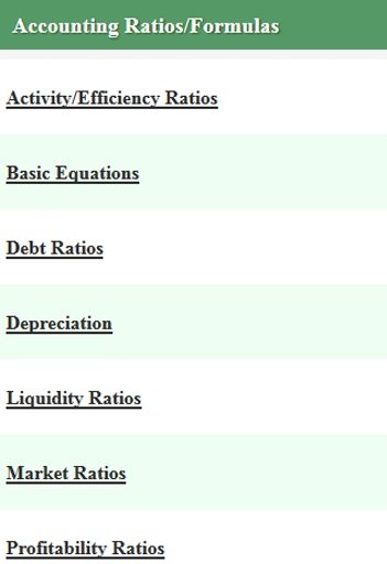 Accounting Ratios/Calculators截图1