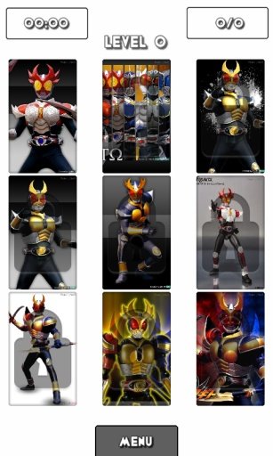 Rider Agito Puzzles截图2