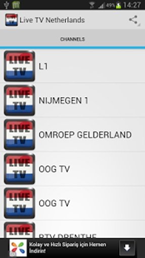 Live TV Netherlands截图3