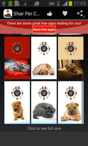 Shar Pei Clock截图5