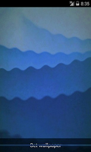 Blue Waves Live Wallpaper截图3