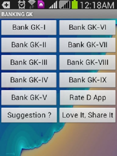 BANKING GK截图1