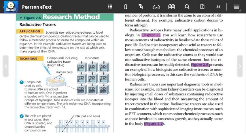 Pearson eText截图5