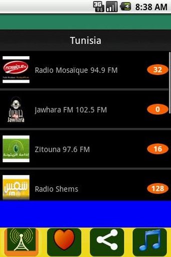 Radio Tunisia截图1