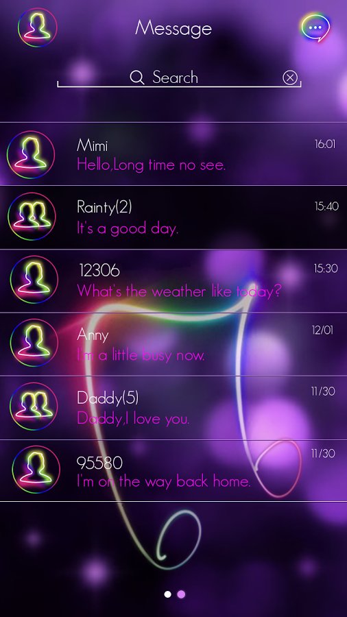 GO SMS IMUSIC THEME截图7