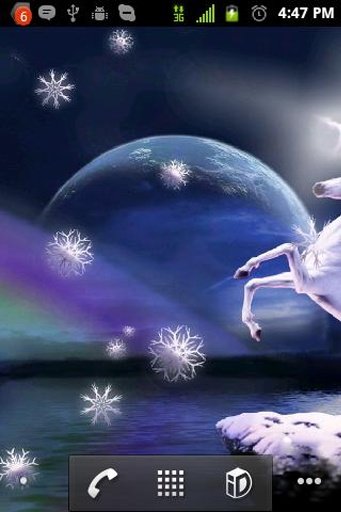 Unicorn Moon Live Wallpaper截图2