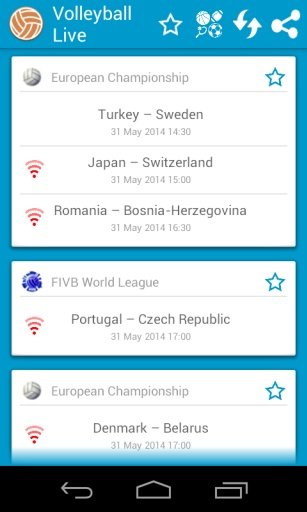 Volleyball Live Streaming截图2