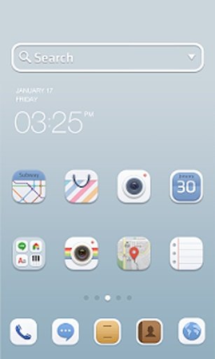 Soft Button dodol theme截图1