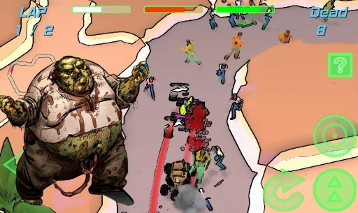 Zombie Rider: Run Smashing Car截图4