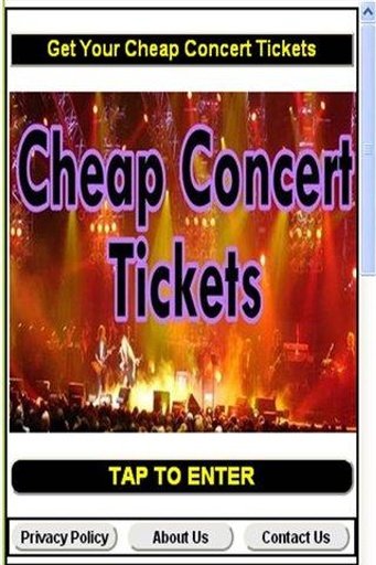 Cheap Concert Tickets截图1