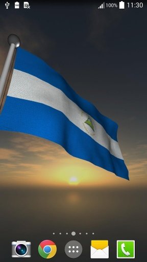 Nicaragua Flag - LWP截图4