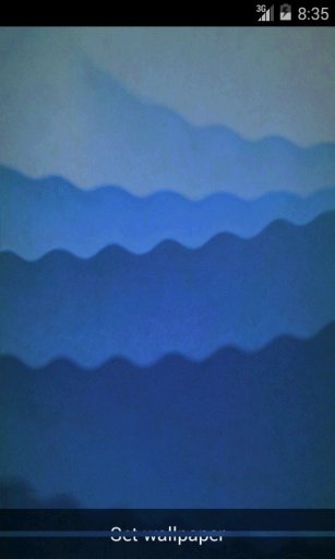 Blue Waves Live Wallpaper截图2
